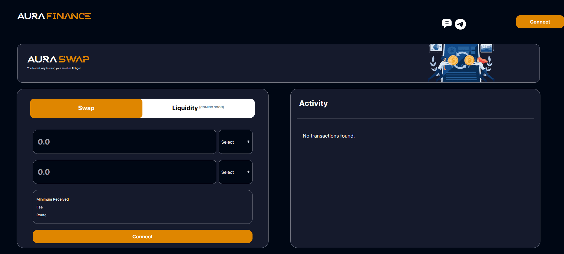 AuraFinance project screenshot